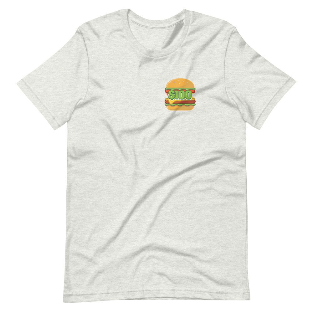 $100 Hamburger T-Shirt 