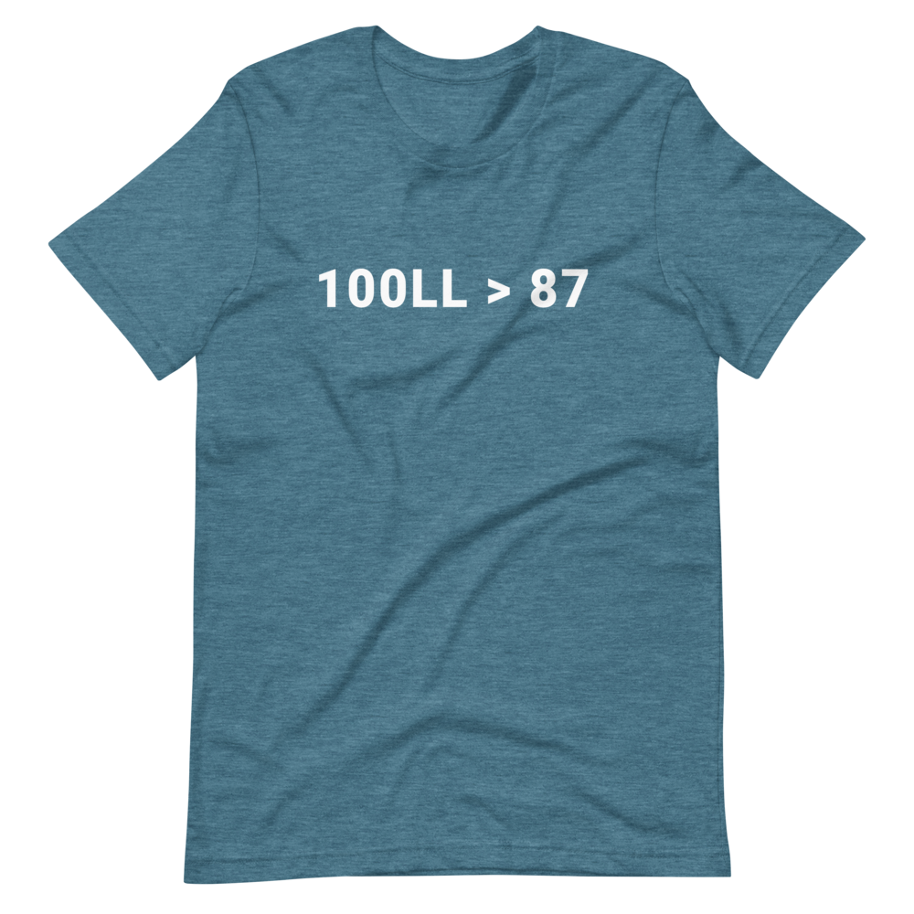 100LL > 87 T-Shirt 