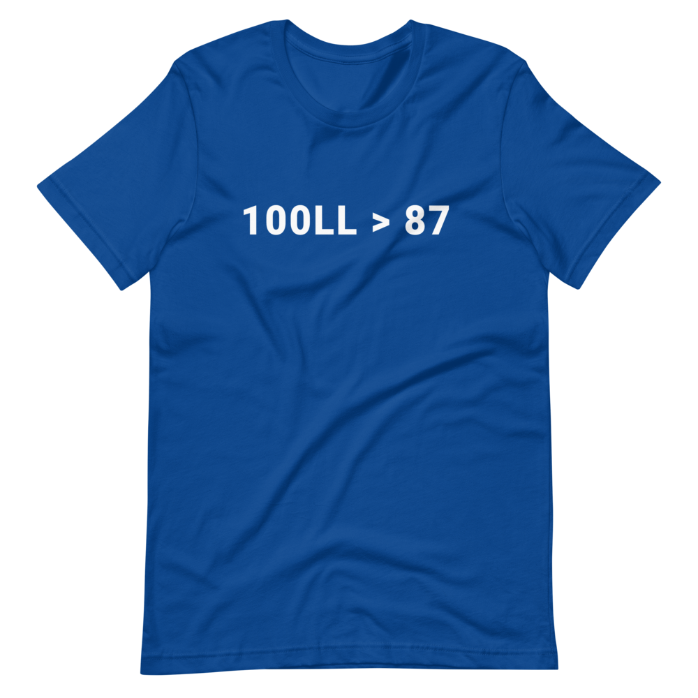 100LL > 87 T-Shirt 