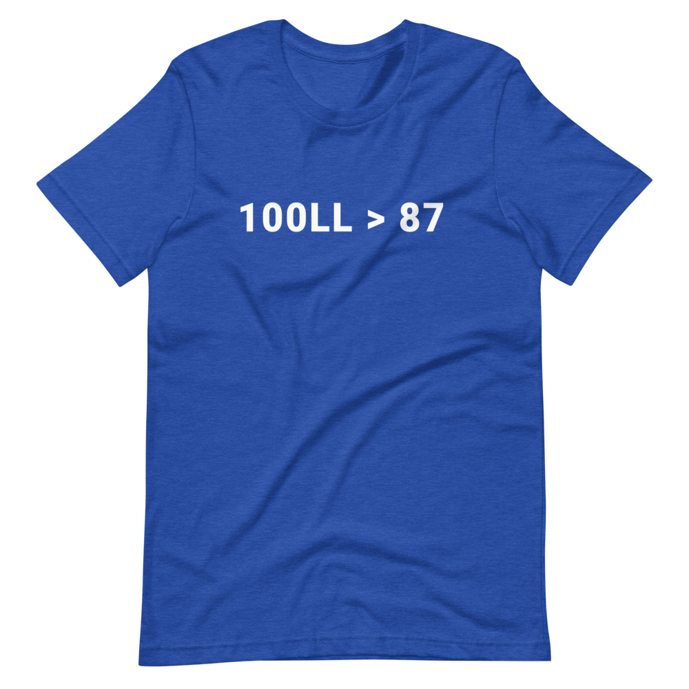 100LL > 87 T-Shirt 