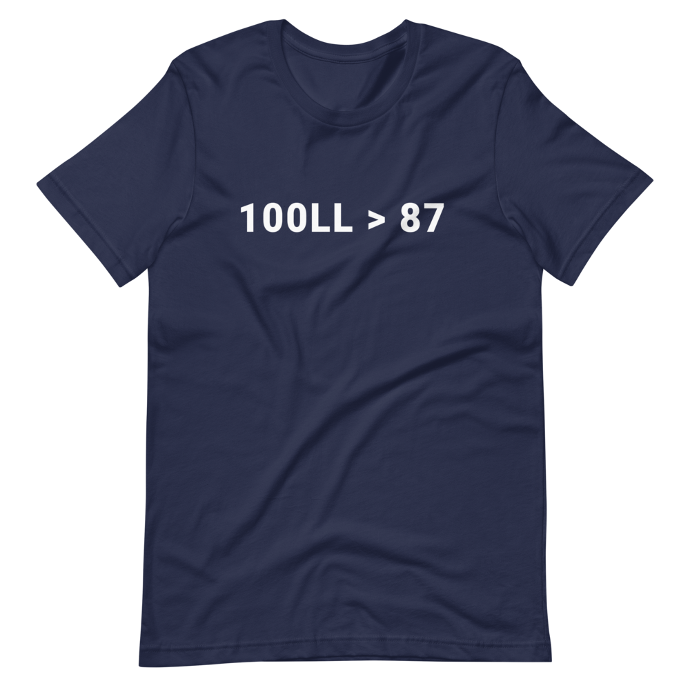 100LL > 87 T-Shirt 