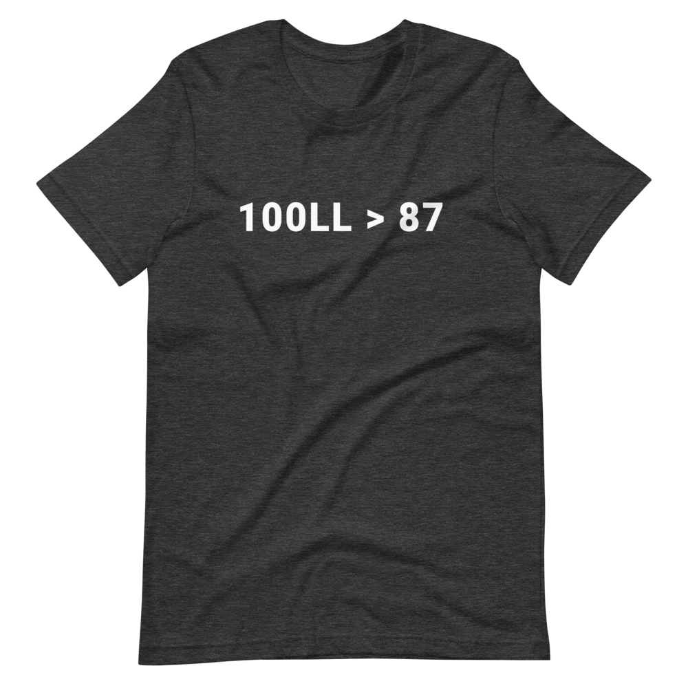 100LL > 87 T-Shirt 