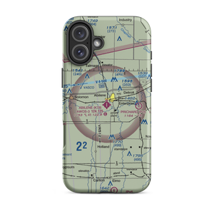 Abilene Municipal Airport (K78) VFR Sectional  Tough iPhone Case