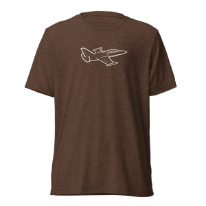 Aero L-39 Albatros Jet Trainer Tri-blend T-Shirt