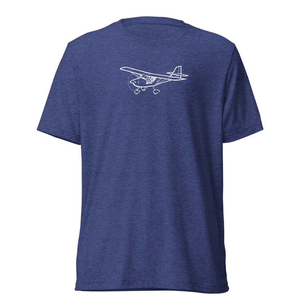 Aeropro Eurofox Light Sport Aircraft Tri-blend T-Shirt 