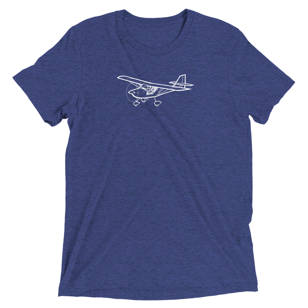 Aeropro Eurofox Light Sport Aircraft Tri-blend T-Shirt 
