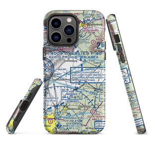 Bell Airport (MD12) VFR Sectional  Tough iPhone Case