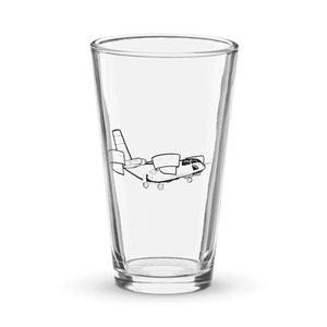 Bell X-22A VTOL Pioneer  Shaker Pint Glass
