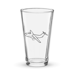 British Aerospace Whisperjet  Shaker Pint Glass