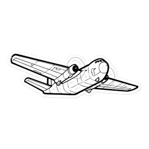 Budd RB-1 Conestoga Cargo Pioneer Sticker