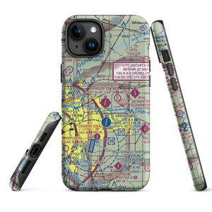 Colonel James Jabara Airport (AAO) VFR Sectional  Tough iPhone Case