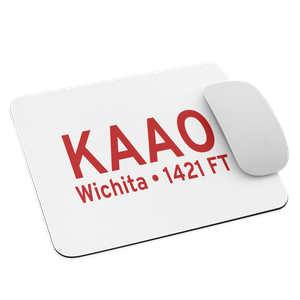 Colonel James Jabara Airport (KAAO) ICAO  Mouse Pad