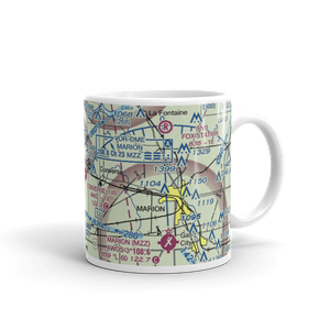 Converse Airport (1I8) VFR Sectional  Mug