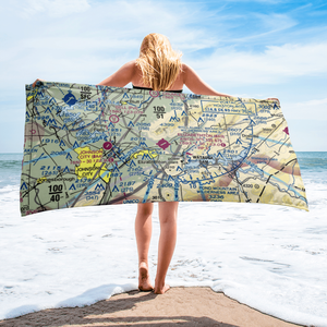 Elizabethton Municipal Airport (0A9) VFR Sectional Towel