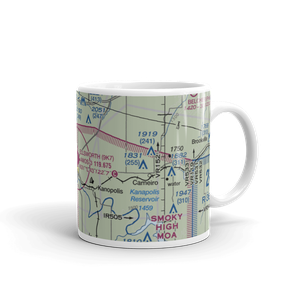Ellsworth Municipal Airport (9K7) VFR Sectional  Mug