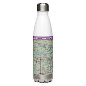 Ellsworth Municipal Airport (9K7) VFR Sectional Water Bottle