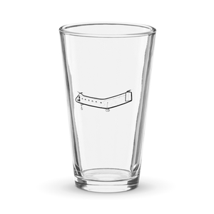 Flying Banana - H-21 Shawnee  Shaker Pint Glass