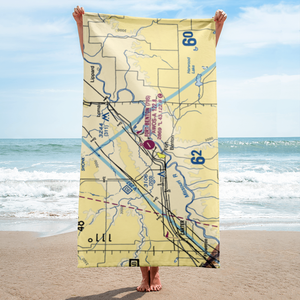 Fort Benton Airport (79S) VFR Sectional Towel