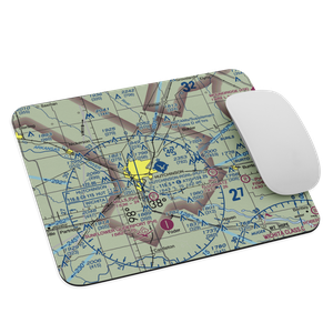 Hutchinson Municipal Airport (HUT) VFR Sectional Mouse Pad