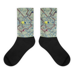 Hutchinson Municipal Airport (HUT) VFR Sectional Socks