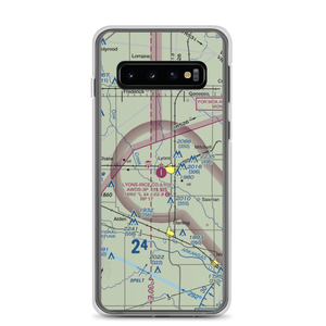 Lyons-Rice County Municipal Airport (LYO) VFR Sectional Samsung Case