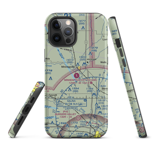 Minneapolis City County Airport (45K) VFR Sectional  Tough iPhone Case