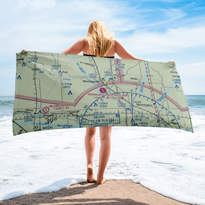 Minneapolis City County Airport (45K) VFR Sectional Towel