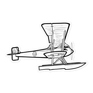 Mysterious WWI Aircraft FF 331 (2) 2 Sticker