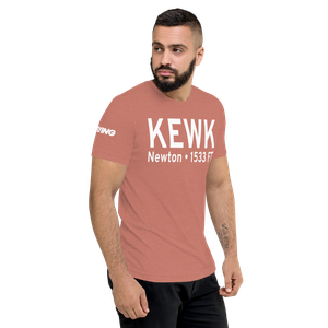 Newton City-County Airport (KEWK) ICAO Tri-blend T-Shirt