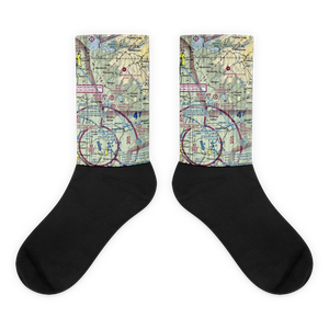 Old Aerodrome (9CL7) VFR Sectional Socks