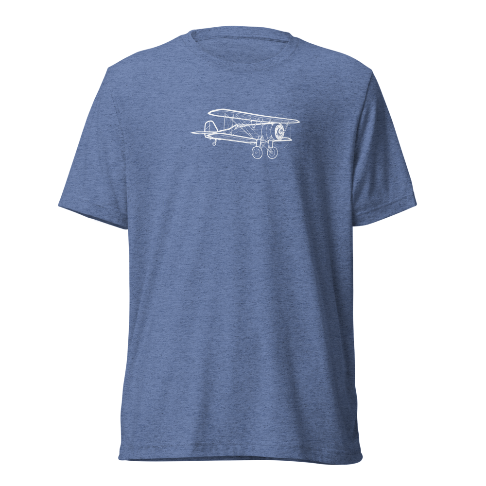 Pitcairn Mailwing - Air Mail Pioneer Tri-blend T-Shirt 