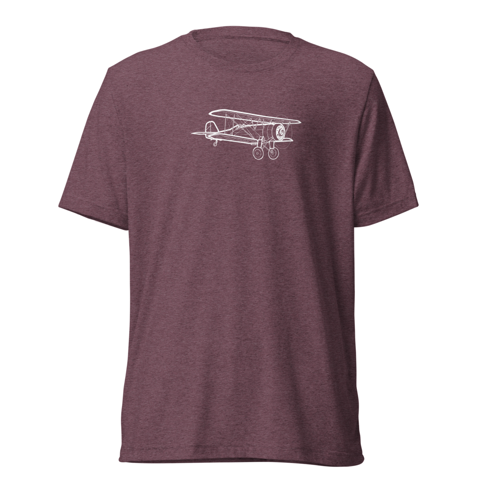 Pitcairn Mailwing - Air Mail Pioneer Tri-blend T-Shirt 