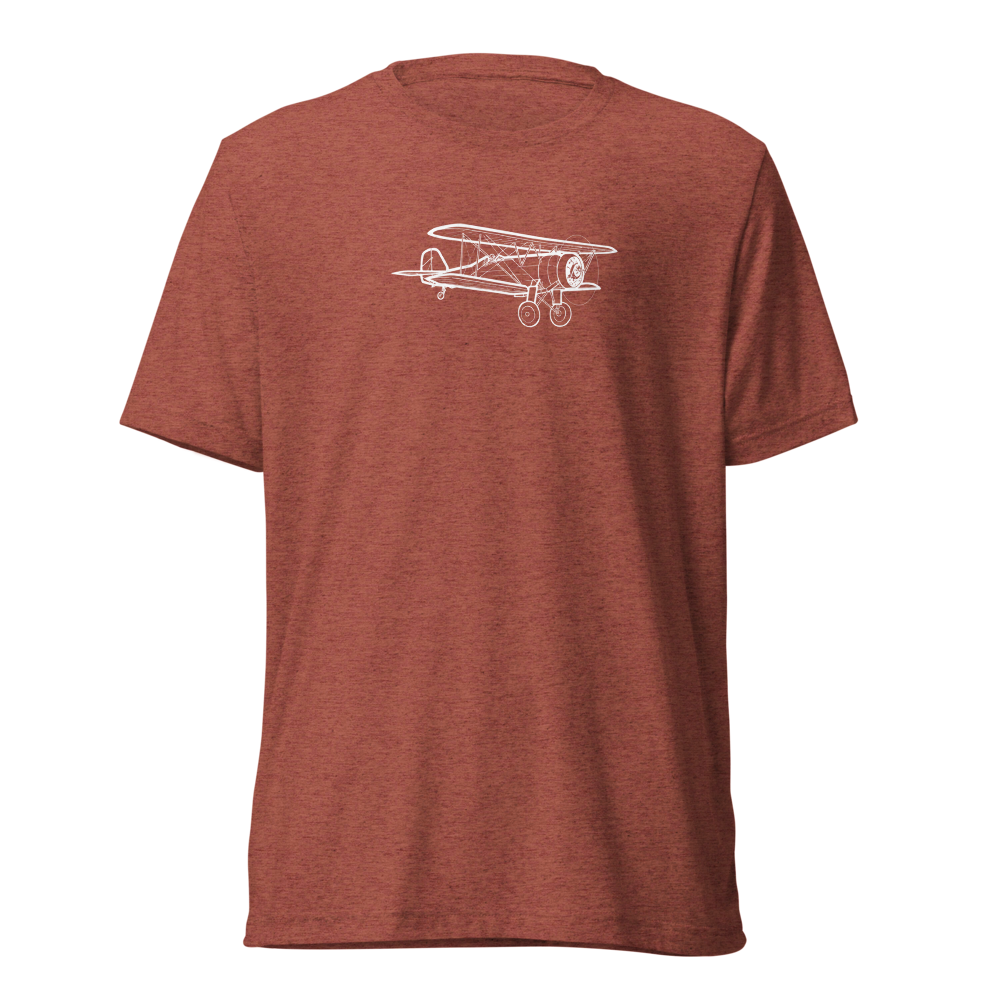 Pitcairn Mailwing - Air Mail Pioneer Tri-blend T-Shirt 