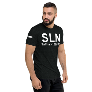 Salina (KSLN) Airport Tri-blend T-Shirt