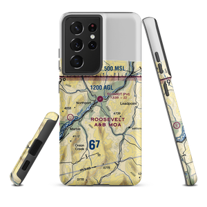 Schmidt Ranch Airport (1WN0) VFR Sectional Samsung Phone Case