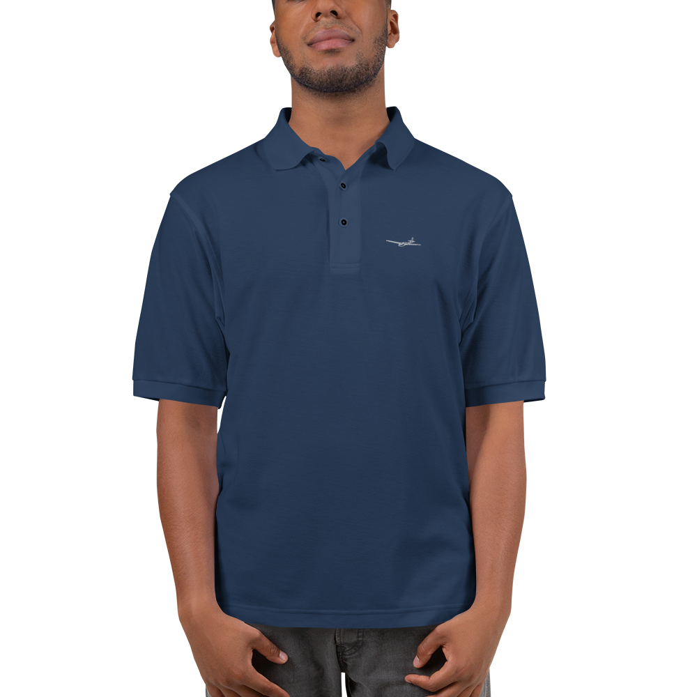 Sparrow Hawk Glider Port Authority Embroidered Polo Shirt 