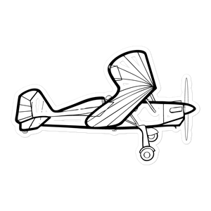 Stolp Starlet Homebuilt Sport Plane Sticker