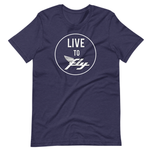 Vintage Live to Fly Distressed T-Shirt