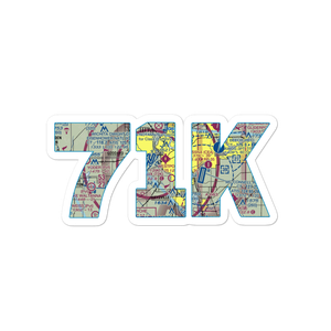 Westport Airport (71K) VFR Sectional Sticker