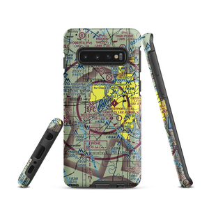 Wichita Eisenhower National Airport (ICT) VFR Sectional Samsung Phone Case