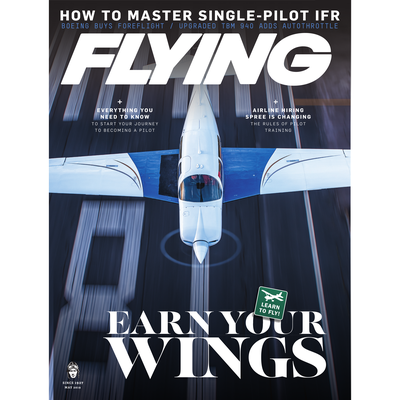 FLYING Magazine Cover Print - May 2019 Poster