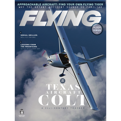 FLYING Magazine Cover Print - May 2020 Poster